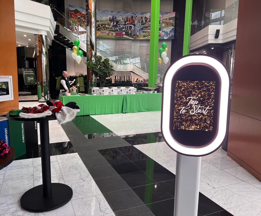 Large group enjoying AbsoLOUte Trivia night hosted by DJ Lou DiMarco at a House of Brews in Turnersville, with players from Crosskeys Skydiveing gathered around tables, laughing, playing trivia, and having drinks during a live event.